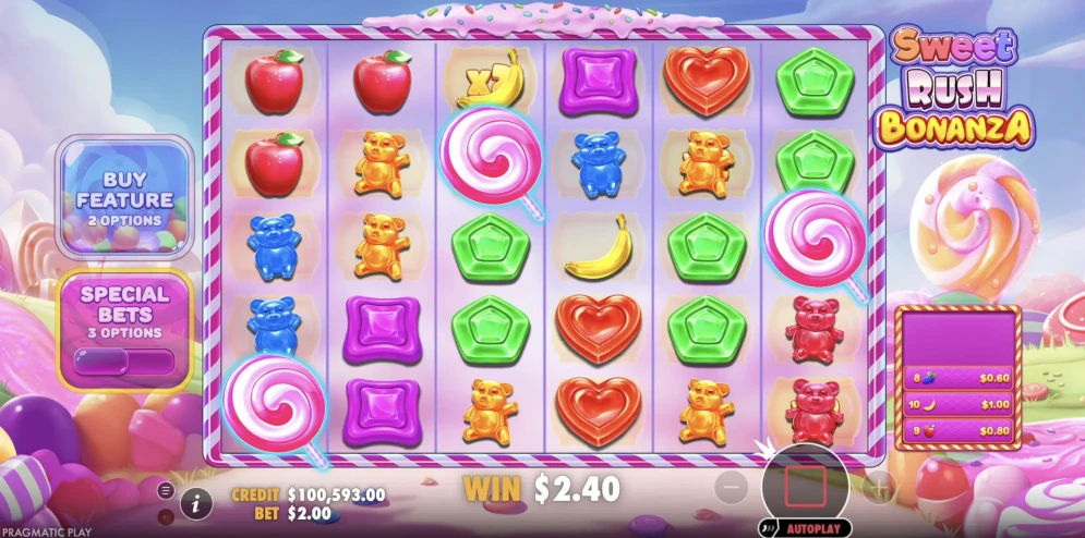 Sweet Rush Bonanza Slot